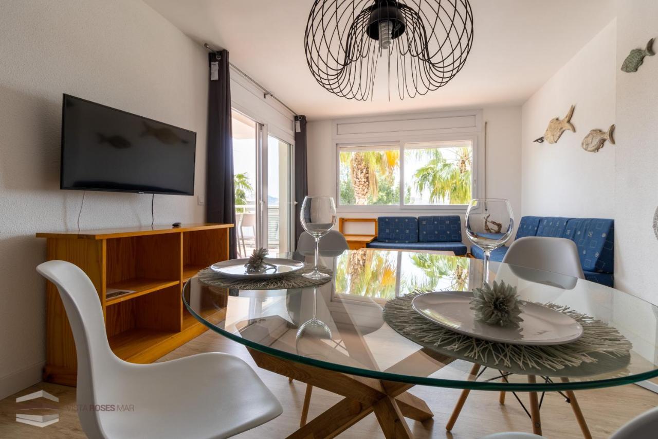 Vista Roses Mar - Apartamento Con Piscina II المظهر الخارجي الصورة