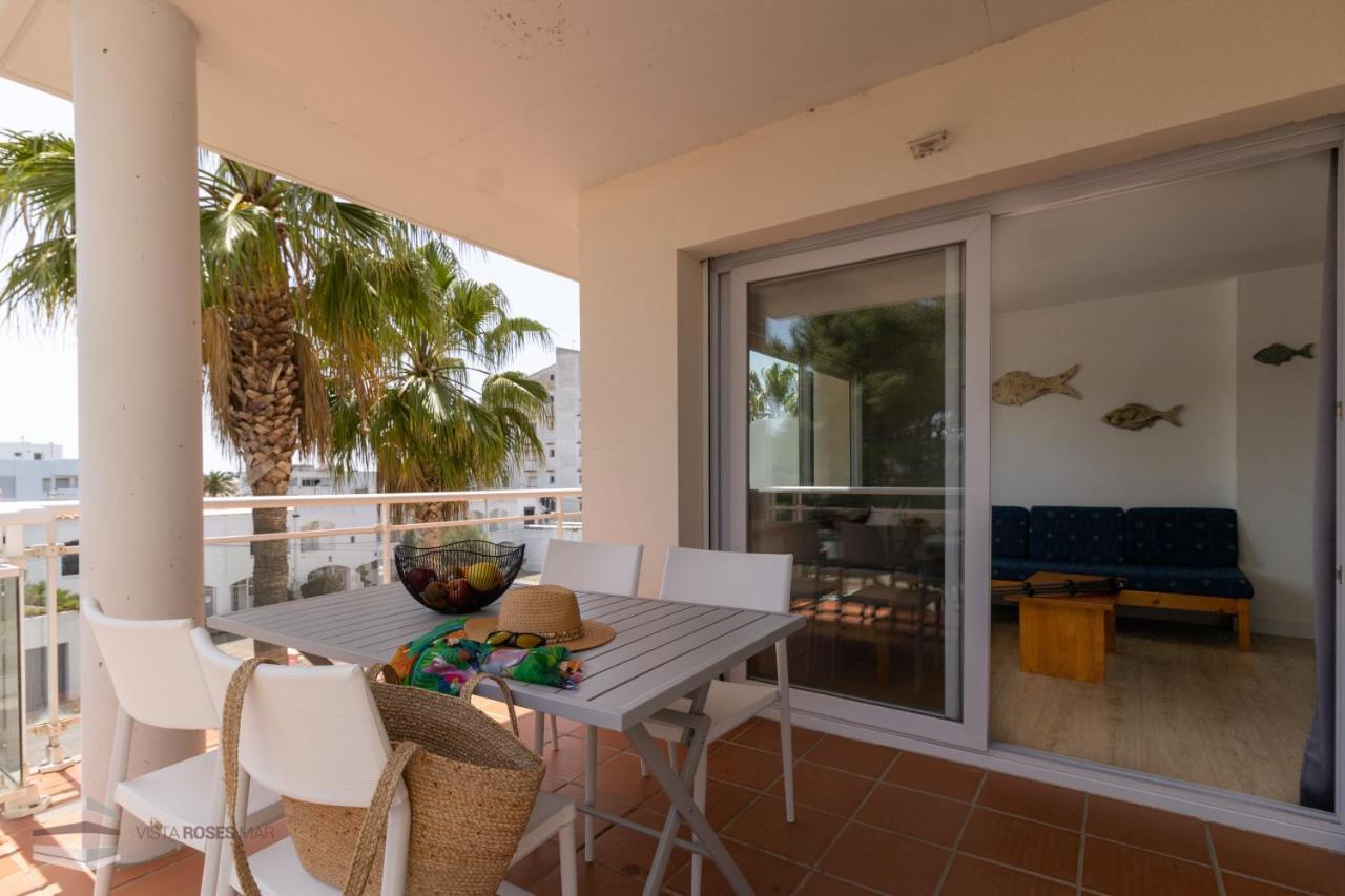 Vista Roses Mar - Apartamento Con Piscina II المظهر الخارجي الصورة